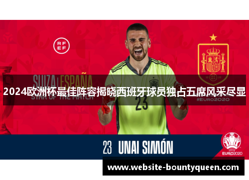 2024欧洲杯最佳阵容揭晓西班牙球员独占五席风采尽显 2024欧洲杯最佳阵容揭晓西班牙球员独占五席风采尽显